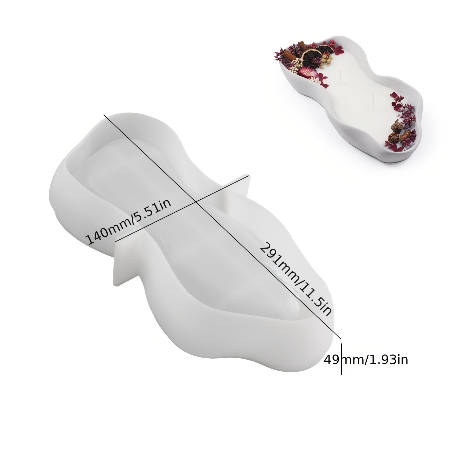 1 Large Irregular Oval Silicon - Potsticker Mold avis et prix
