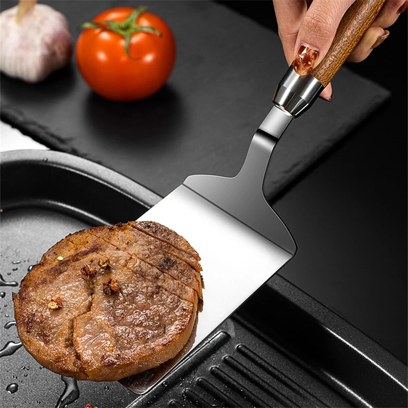 Stainless Steel Square Head St - Okonomiyaki Spatula avis et prix