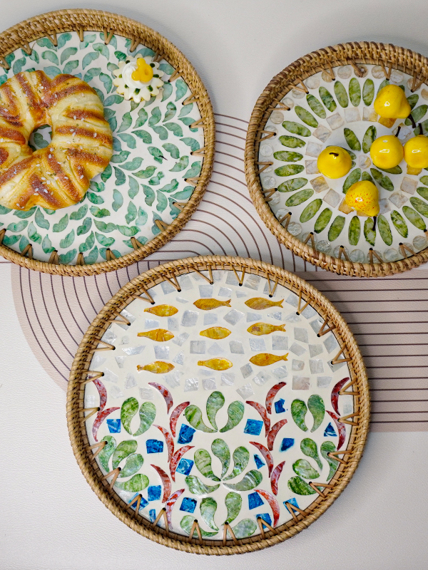 Handwoven ell Fruit Tray Break - Dim Sum Basket avis et prix