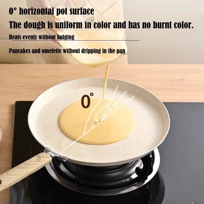 10In Thickened Omelet Pan Pizz - Danish Pancake Pan avis et prix