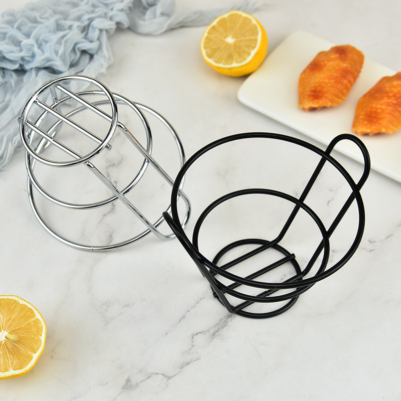 Iron small food basket Bar fri - Dim Sum Basket avis et prix