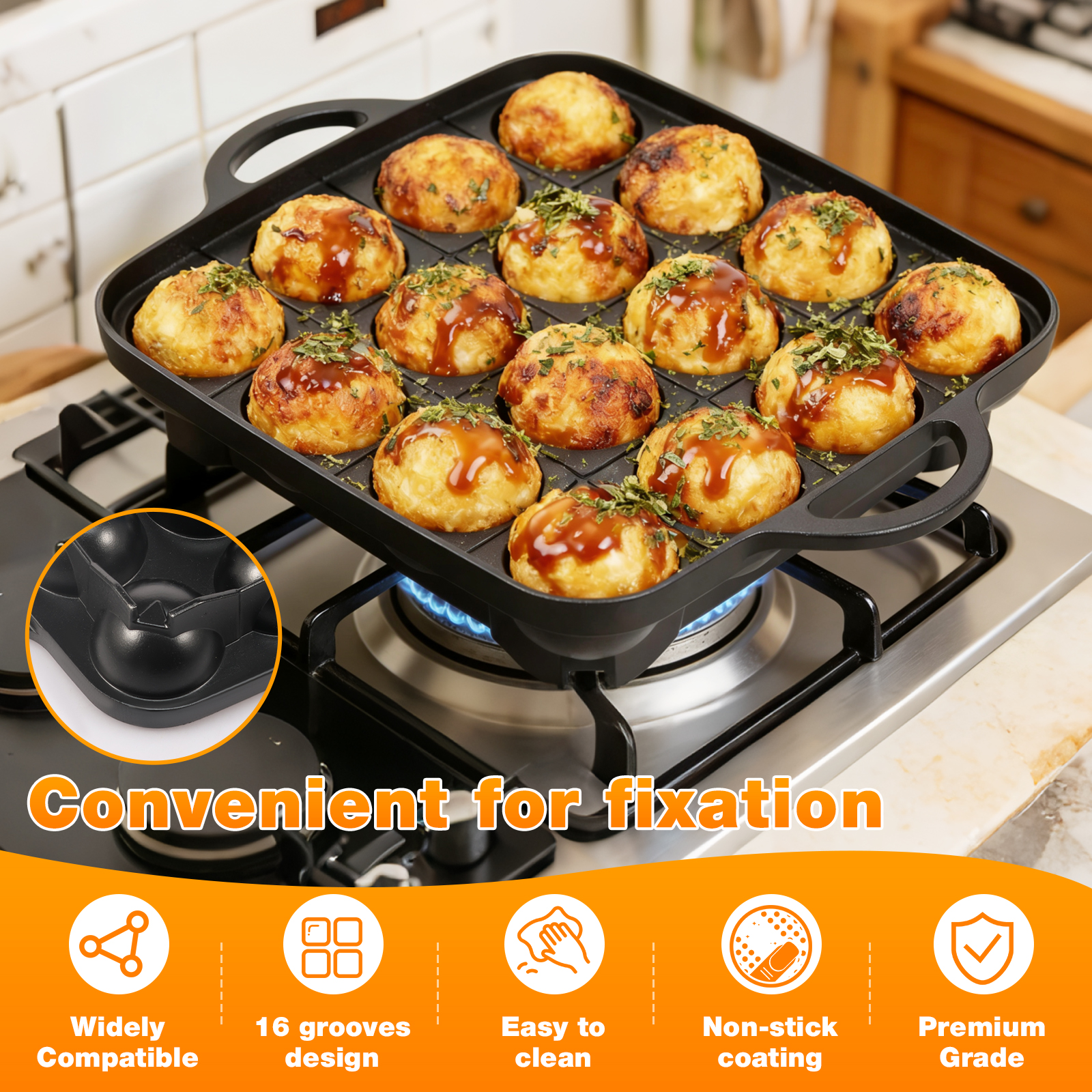 Takoyaki Pan Nonstick Japanese - Takoyaki Grill Plate avis et prix