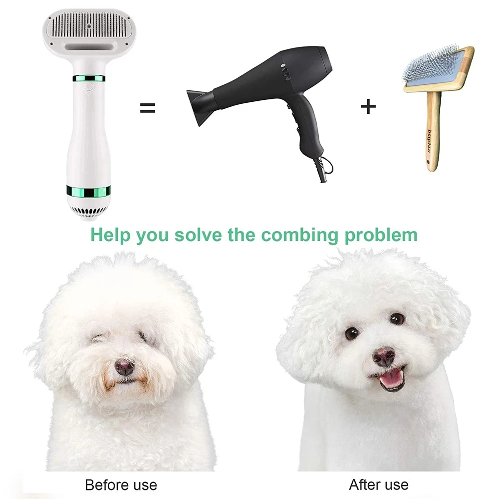 2-In-1 Cat Hair Comb Puppy Fur - Hot Dog Press avis et prix
