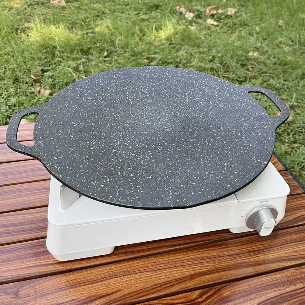 Grilling Pan Non-stick Oil Fry - Danish Pancake Pan avis et prix