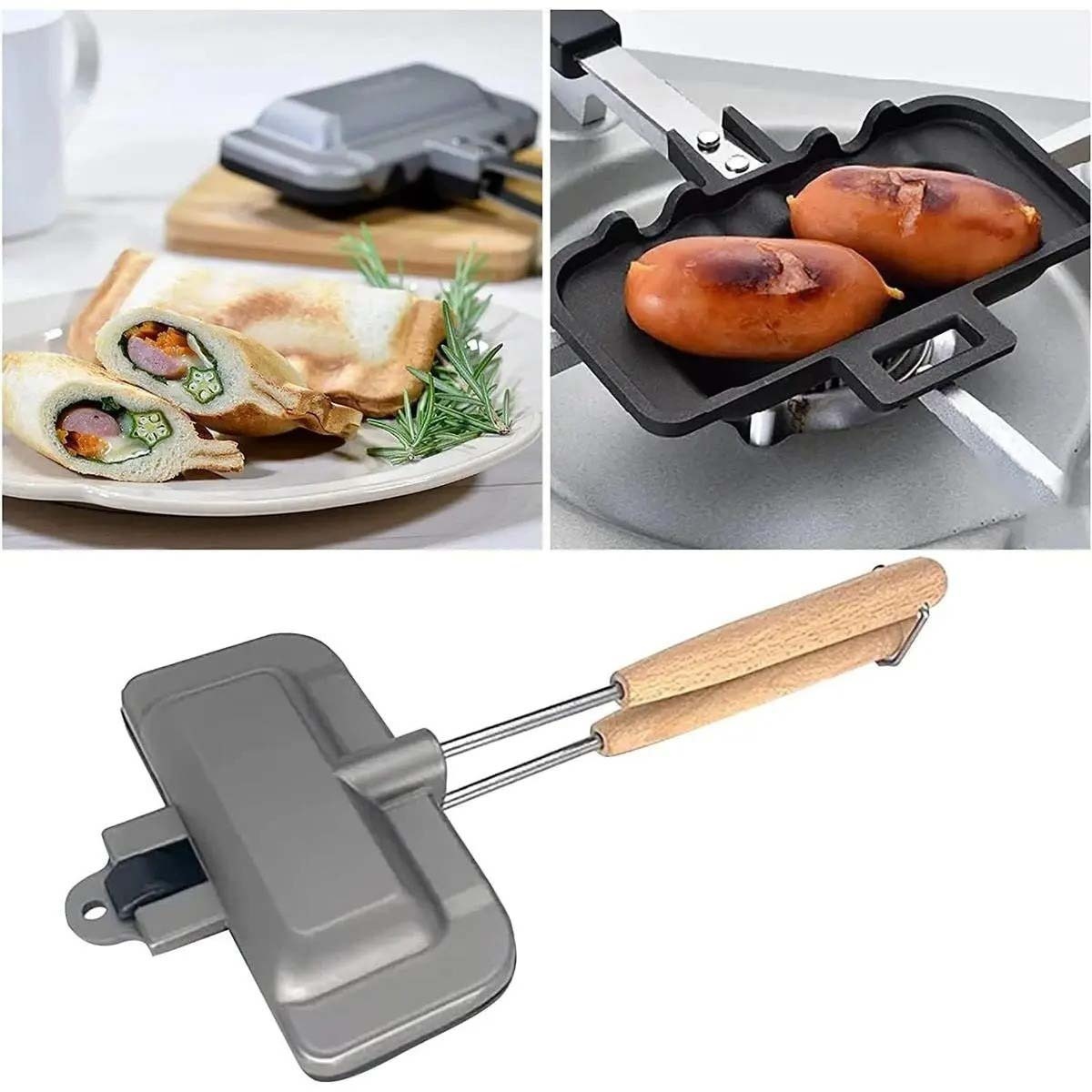 Breakfast Sandwich Maker, 4w1h - Hot Dog Press avis et prix