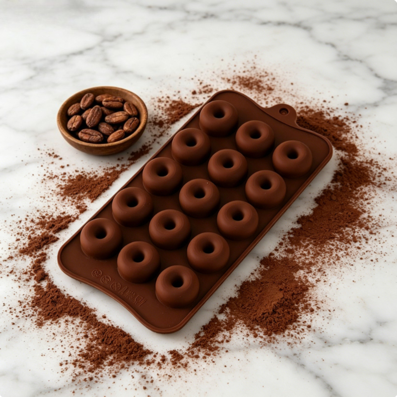 1pc donut silicone cake mold n - Donut Mold Silicone avis et prix