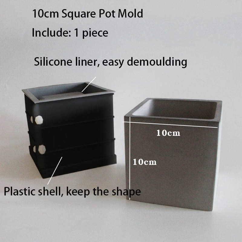 Large Square Flowerpot Silicon - Potsticker Mold avis et prix