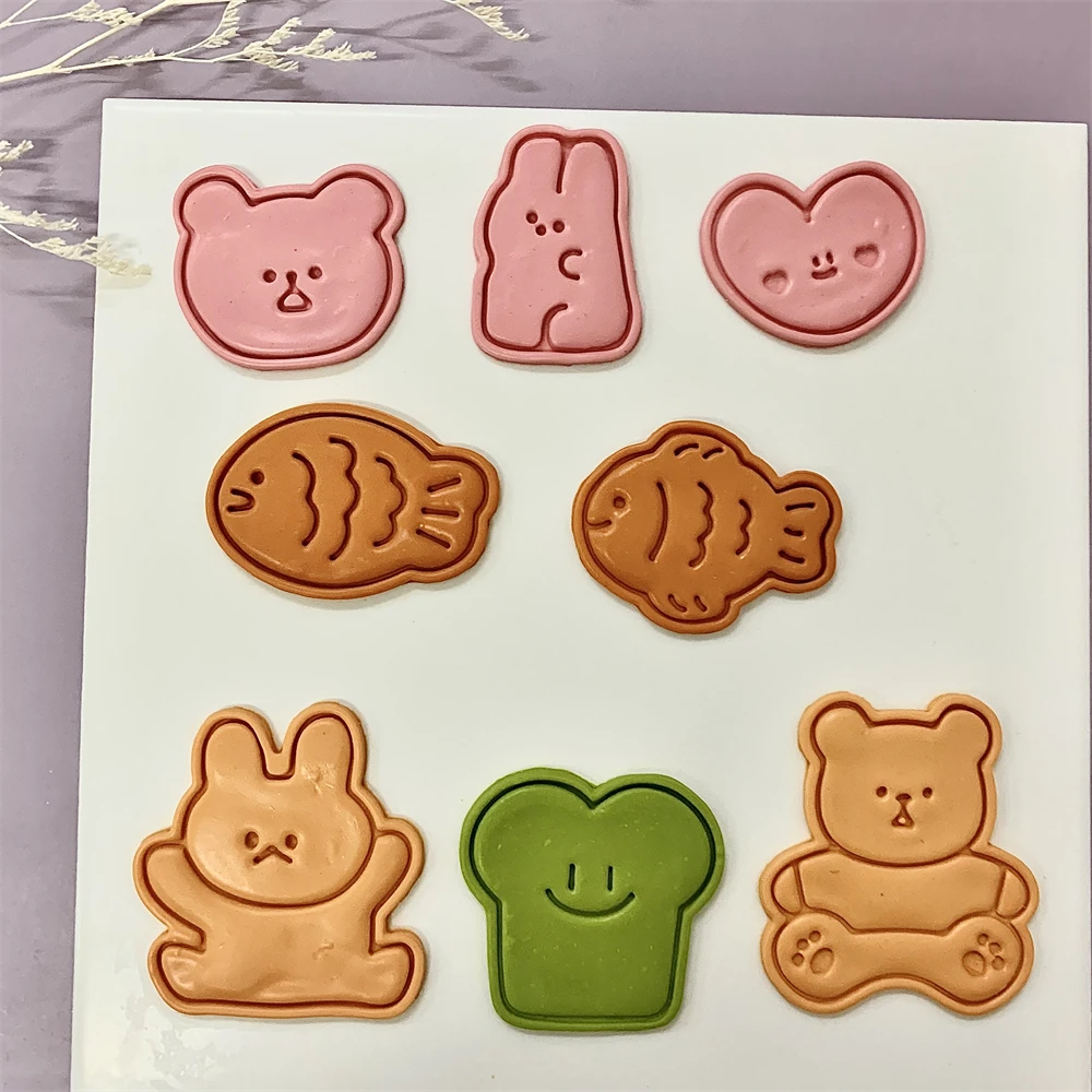 Cute Animal Cookie Embossing S - Bunny Cake Mold avis et prix