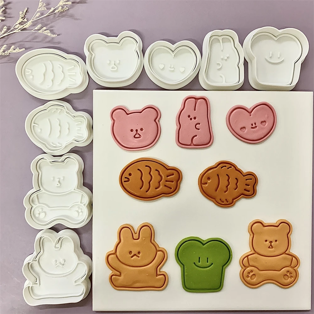 Cute Animal Cookie Embossing S - Bunny Cake Mold avis et prix