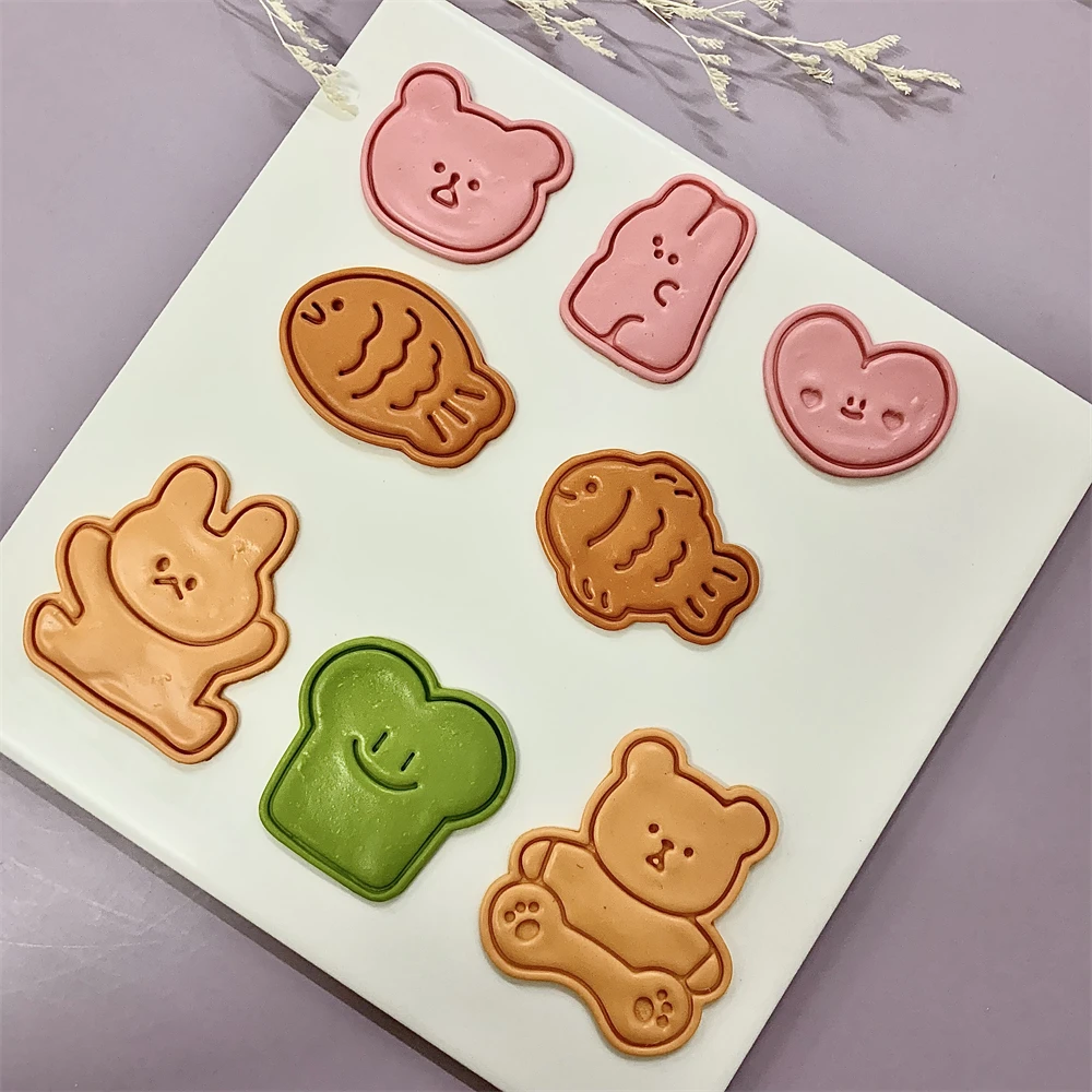 Cute Animal Cookie Embossing S - Bunny Cake Mold avis et prix
