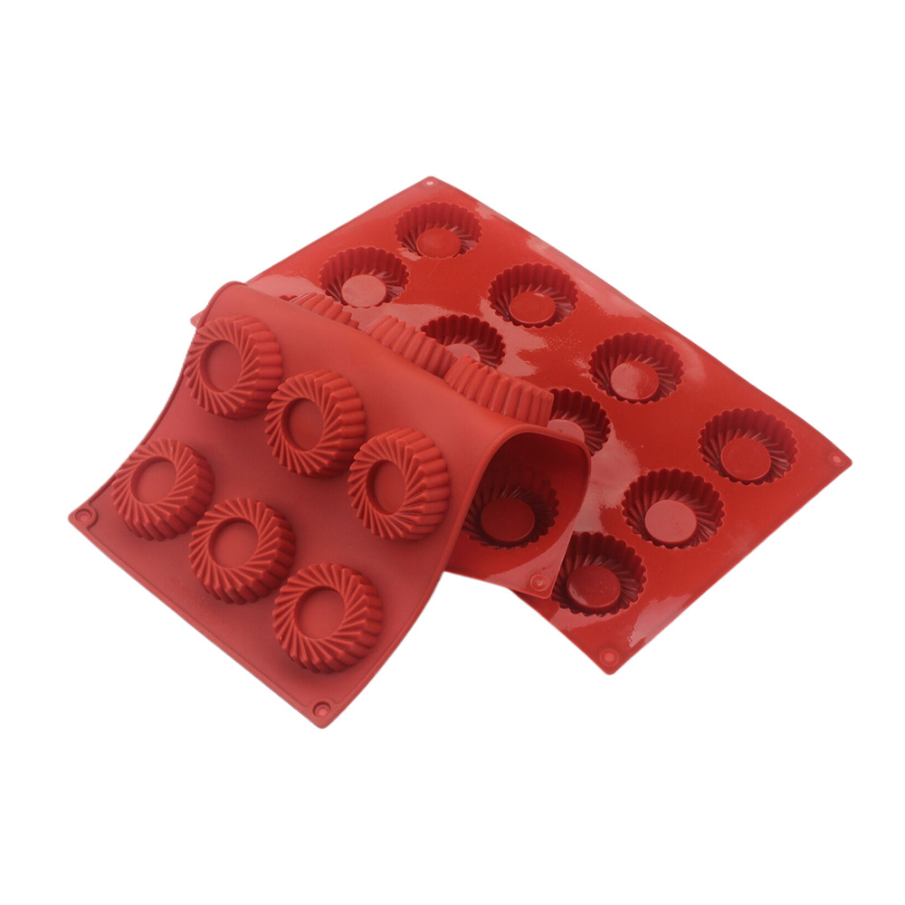12 Holes Circular Vortex Shape - Donut Mold Silicone avis et prix