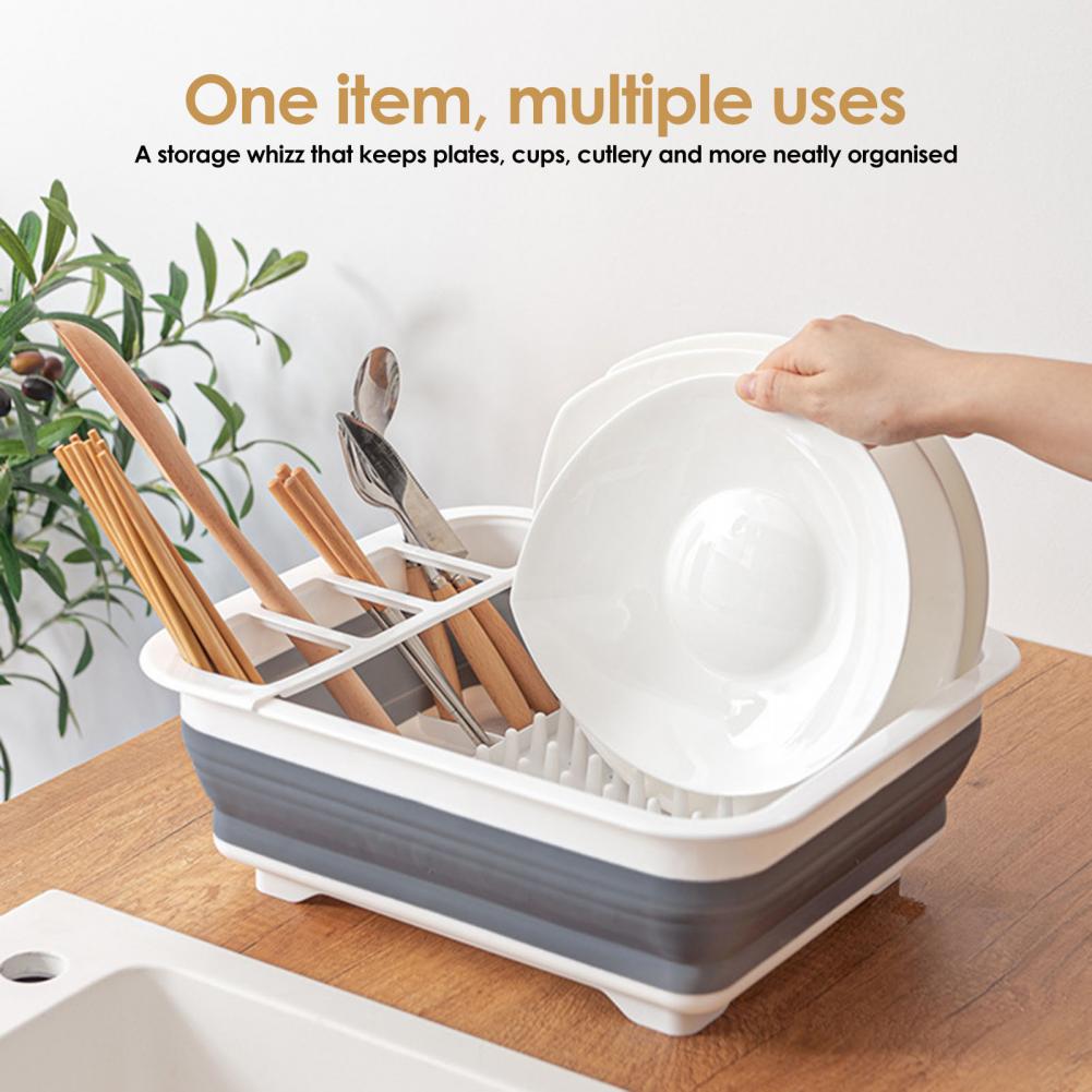 Foldable Dish Drying Rack with - Dim Sum Basket avis et prix