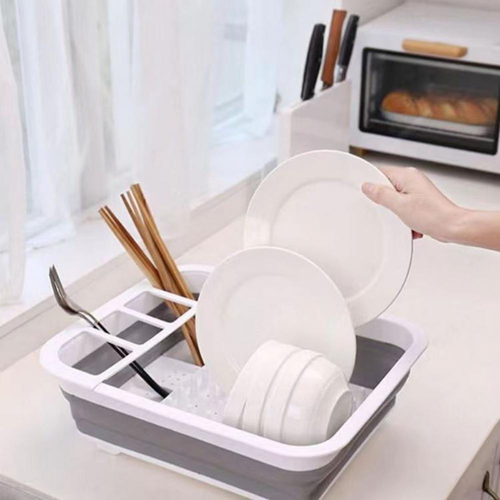 Foldable Dish Drying Rack with - Dim Sum Basket avis et prix