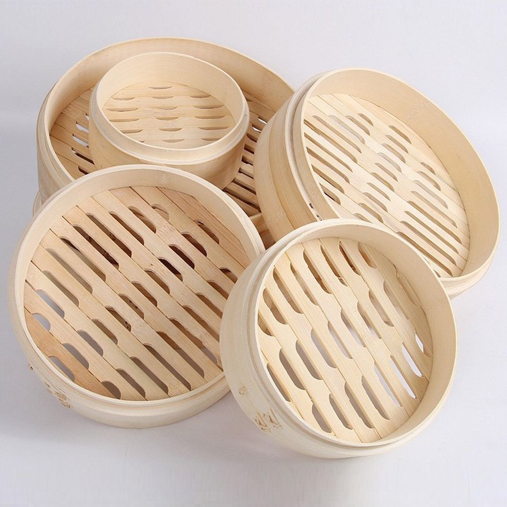 Bamboo Steamer Basket with Lid - Bao Steamer Bamboo avis et prix