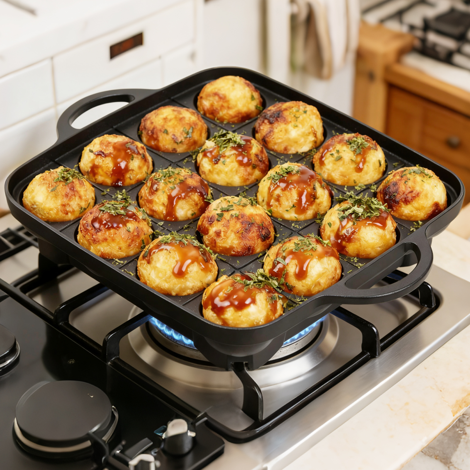 Takoyaki Pan 16 Hole Octopus B - Takoyaki Grill Plate avis et prix