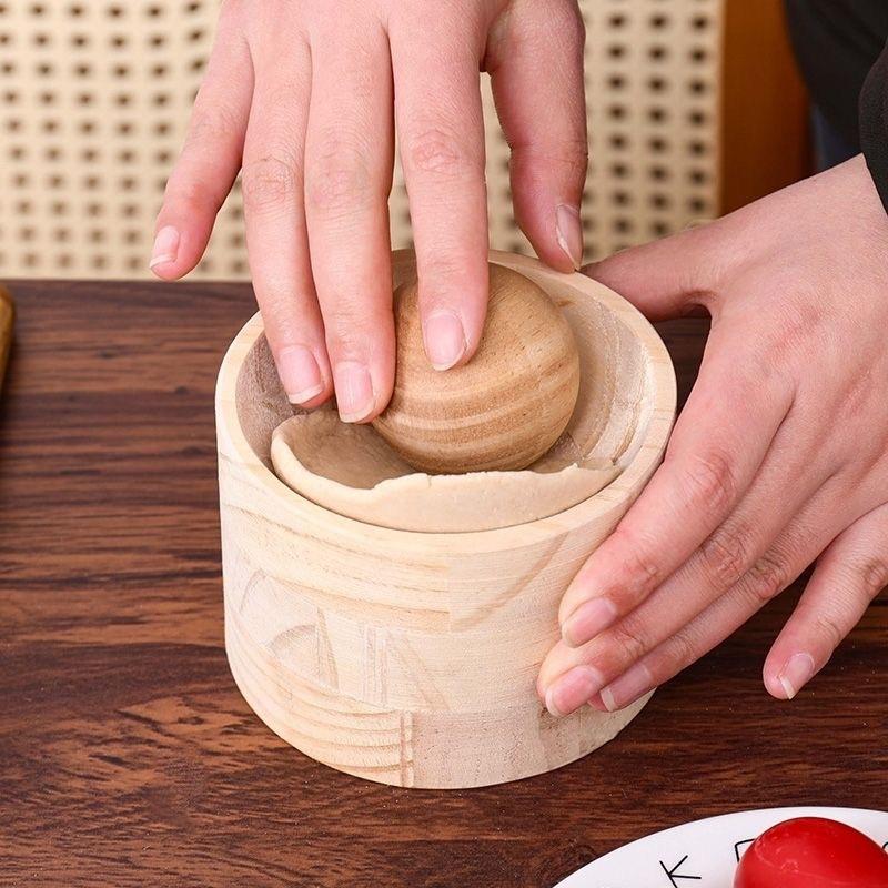 1 Set Wooden Dumpling Maker -  - Dumpling Press Set avis et prix