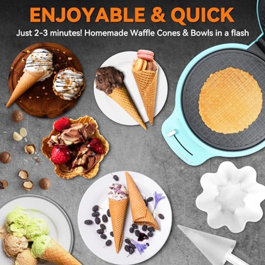 Waffle Cone Maker Machine with - Waffle Cone Maker avis et prix