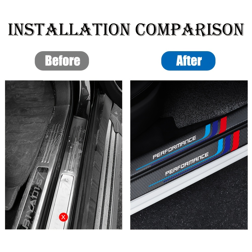 4pcs Carbon Fiber Sill Plate S - Crepe Pan Carbon avis et prix