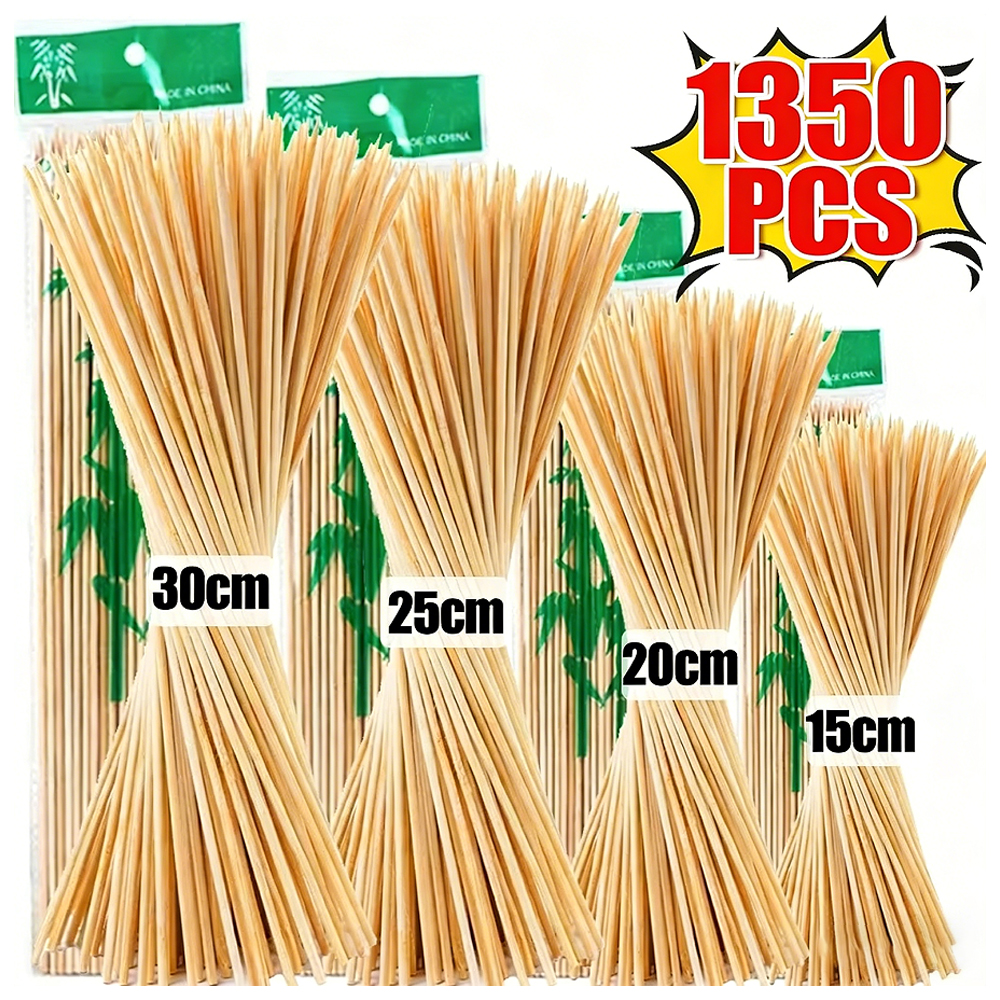 1350/90Pcs Natural BBQ Skewers - Corn Dog Stick avis et prix