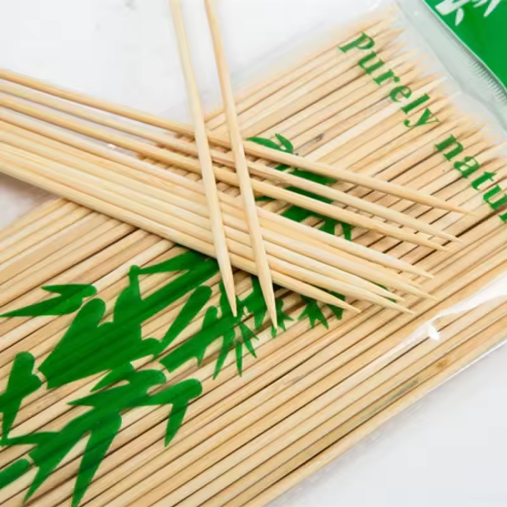 1350/90Pcs Natural BBQ Skewers - Corn Dog Stick avis et prix