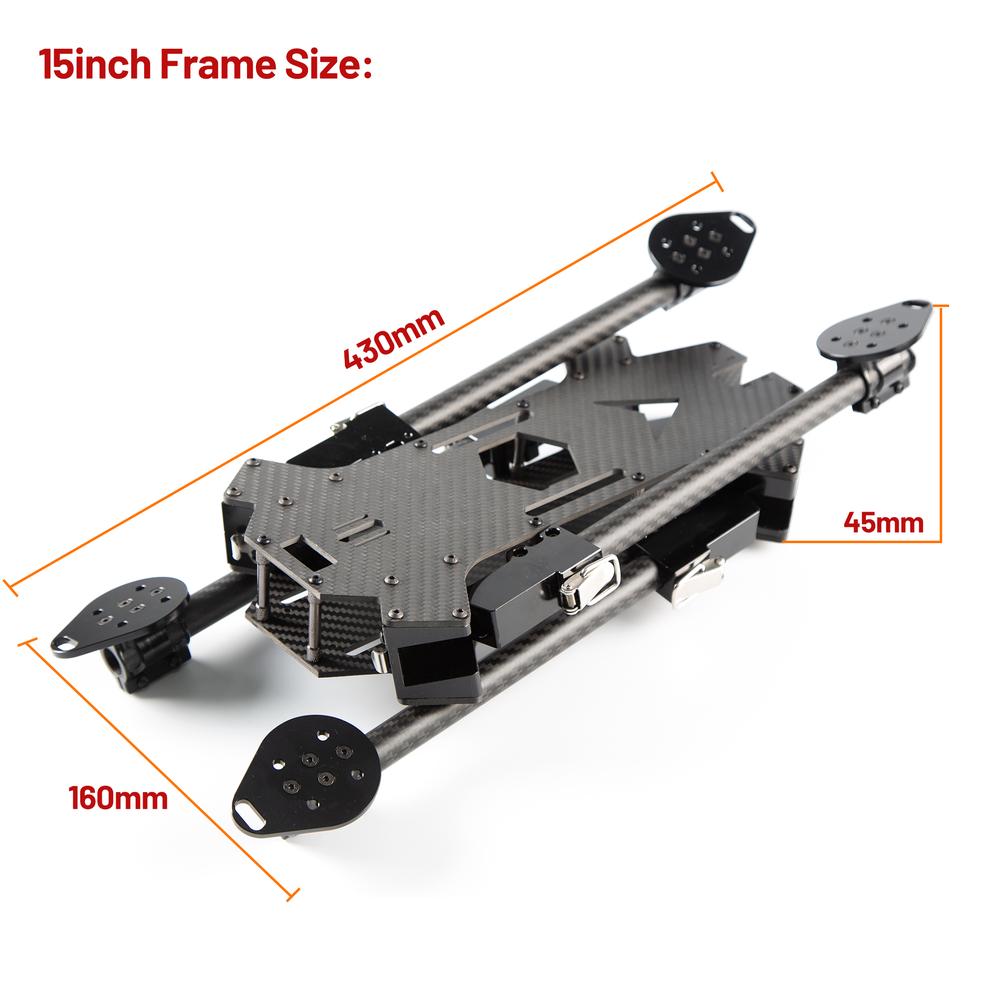 15inch /17inch FPV Carbon Fibe - Crepe Pan Carbon avis et prix
