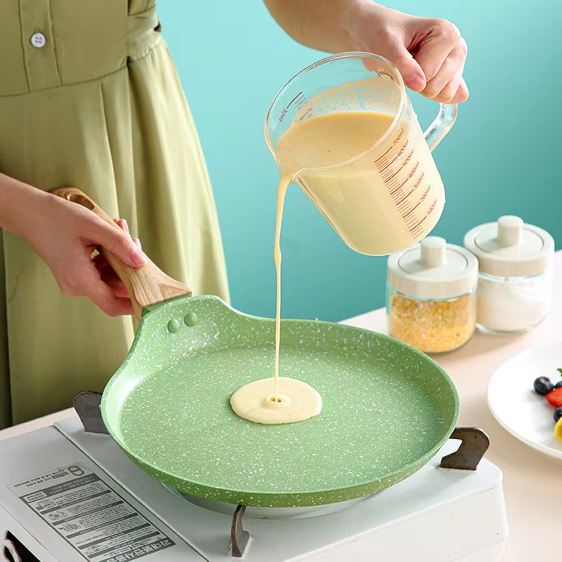Maifan Stone Frying Pan Steak  - Danish Pancake Pan avis et prix