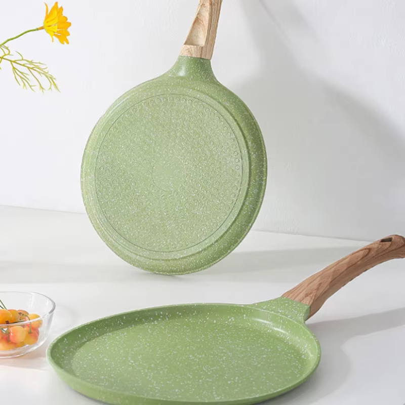 Maifan Stone Frying Pan Steak  - Danish Pancake Pan avis et prix
