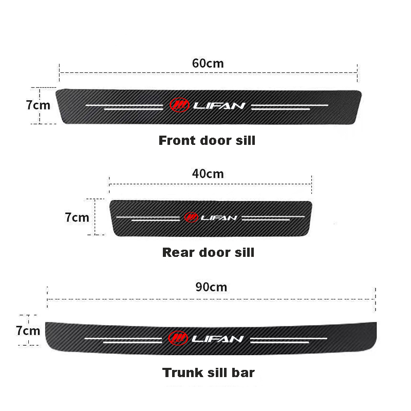 Car Door Threshold Scuff Plate - Crepe Pan Carbon avis et prix