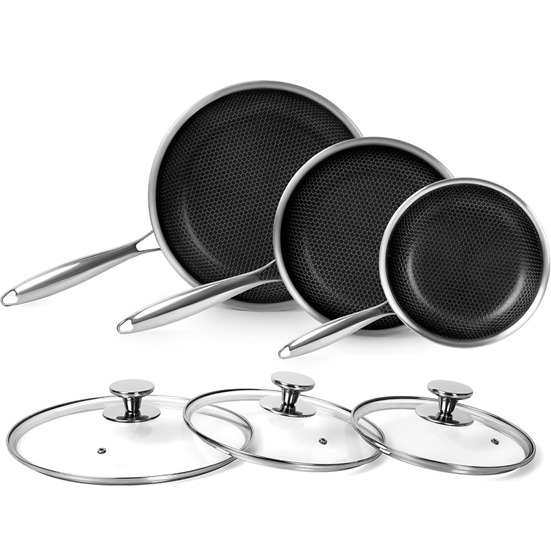 Stainless Steel Frying Pan wit - Egg Waffle Pan avis et prix