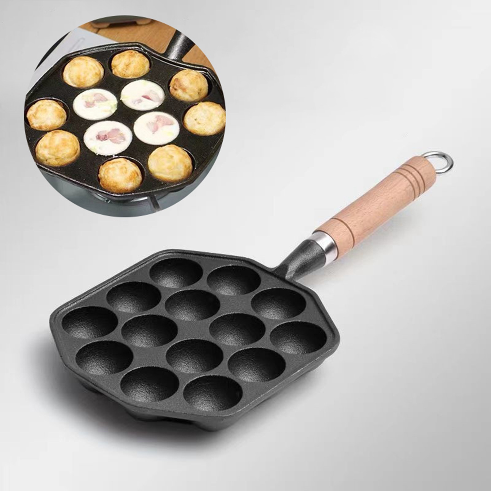 14 Holes Takoyaki Pan Nonstick - Takoyaki Grill Plate avis et prix
