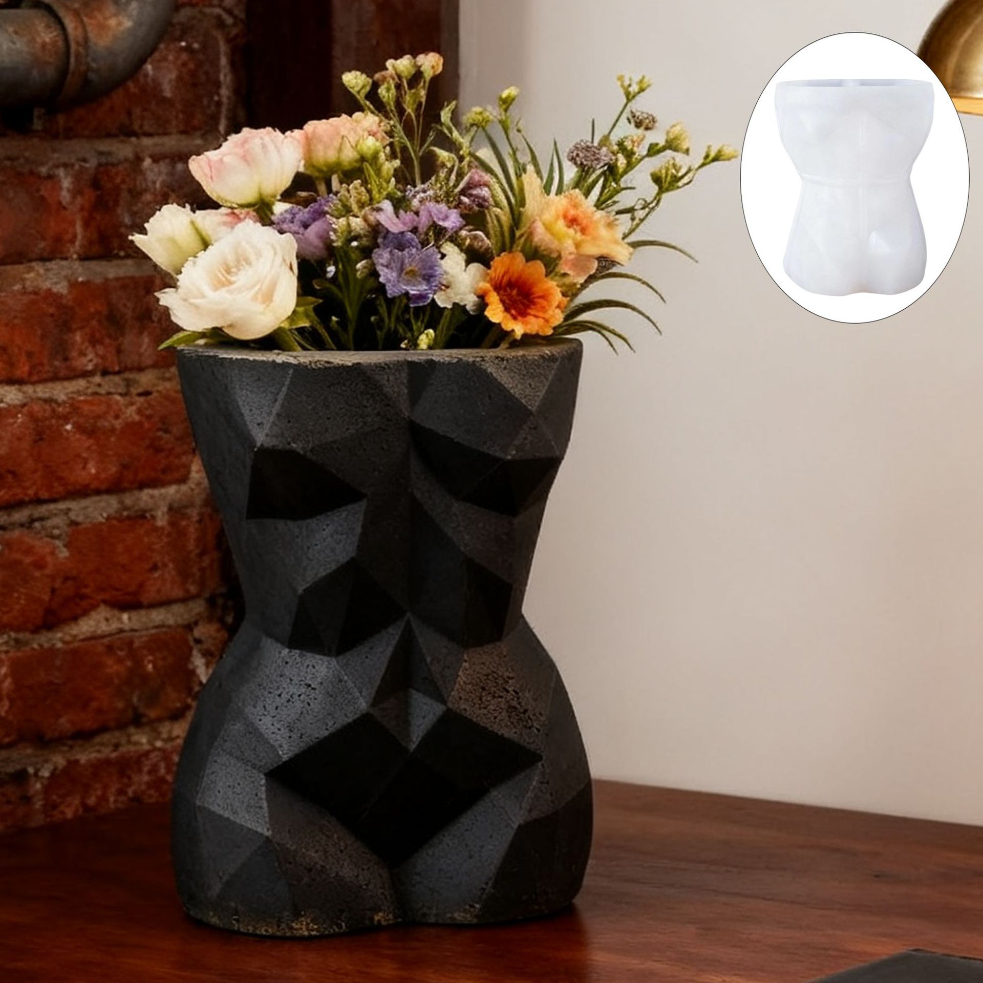 3D Geometric Female Body Flowe - Potsticker Mold avis et prix