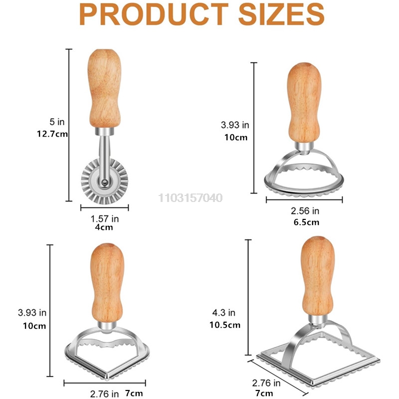 3/4Pcs Manual Pasta Molds Set  - Dumpling Press Set avis et prix