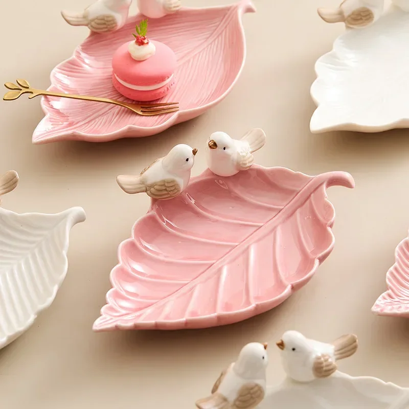 Cute Bird Tray Ceramic Jewelry - Dim Sum Basket avis et prix
