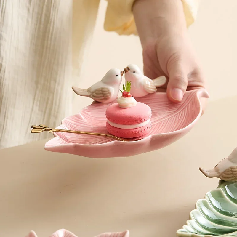 Cute Bird Tray Ceramic Jewelry - Dim Sum Basket avis et prix
