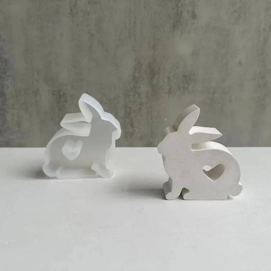 1Pcs Heart Shaped Bunny Silico - Bunny Cake Mold avis et prix