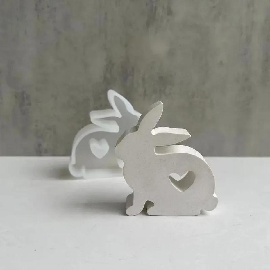 1Pcs Heart Shaped Bunny Silico - Bunny Cake Mold avis et prix