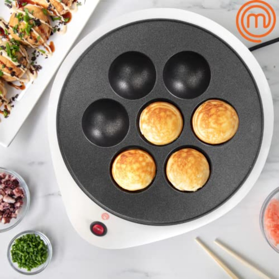 MasterChef Electric Ebelskiver - Takoyaki Grill Plate avis et prix
