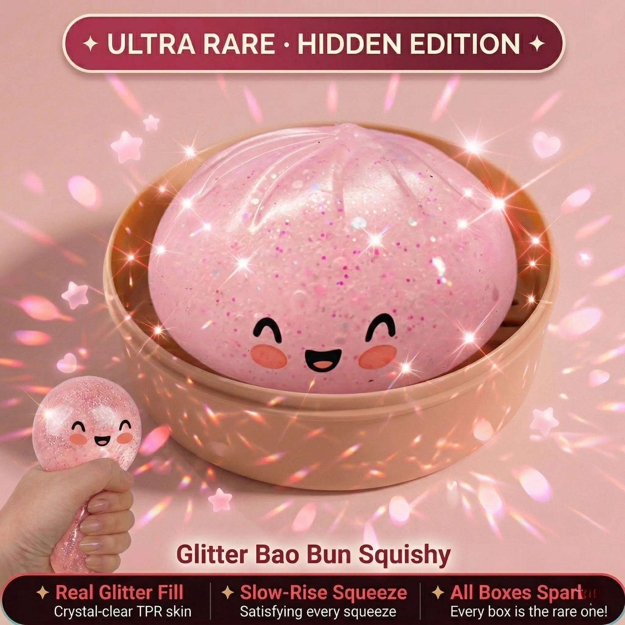 1pc Bamboo Steamer Bao Squishy - Bao Steamer Bamboo avis et prix