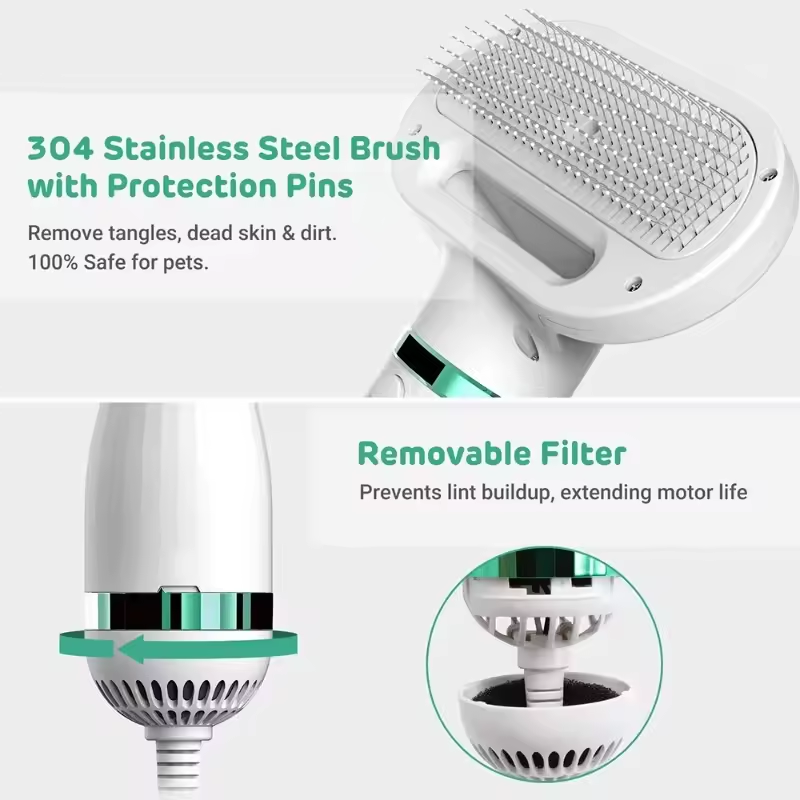 2-in-1 Pet Hair Dryer Grooming - Hot Dog Press avis et prix