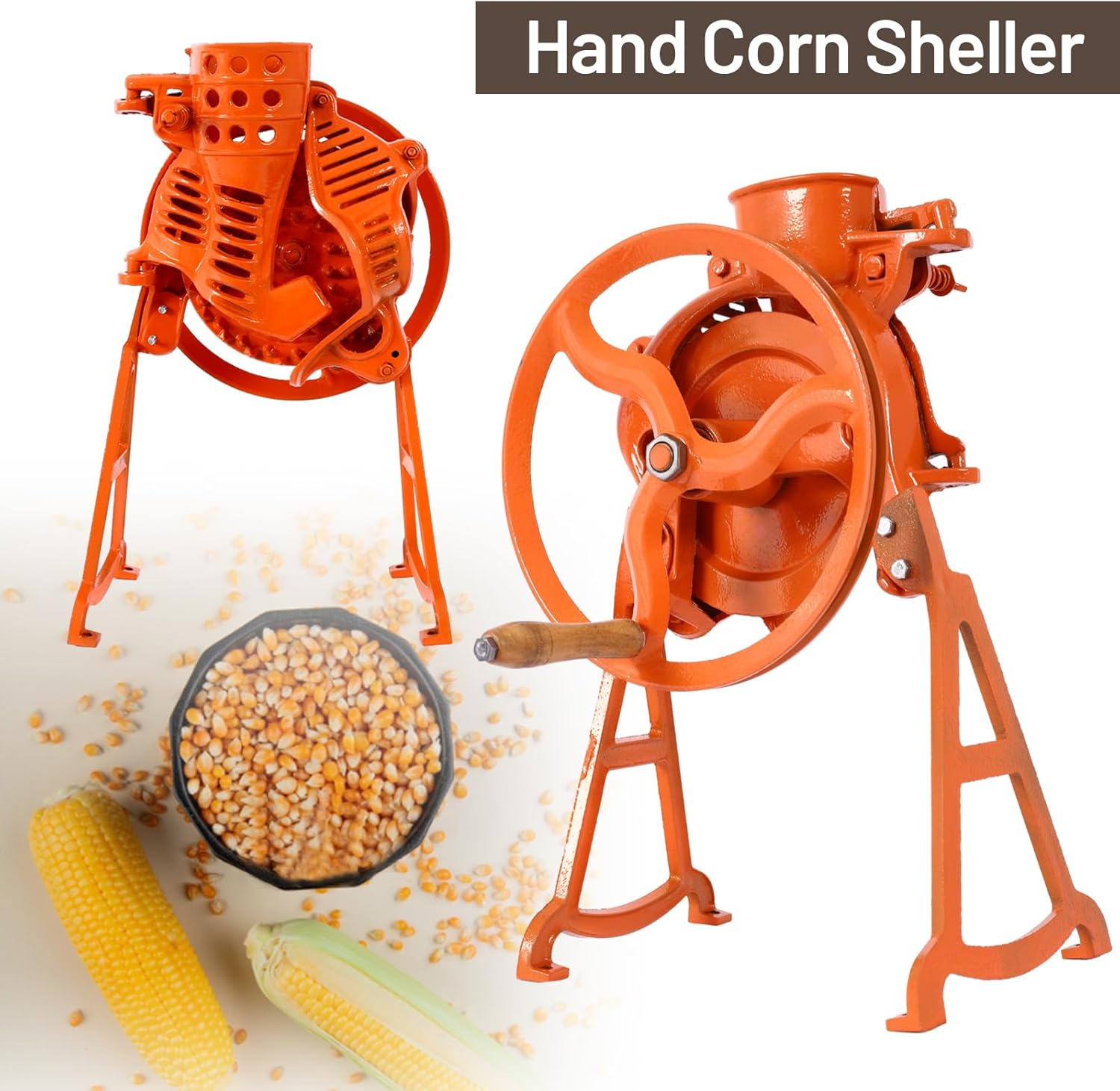 Manual Hand Corn Sheller Heavy - Cast Iron Corn avis et prix