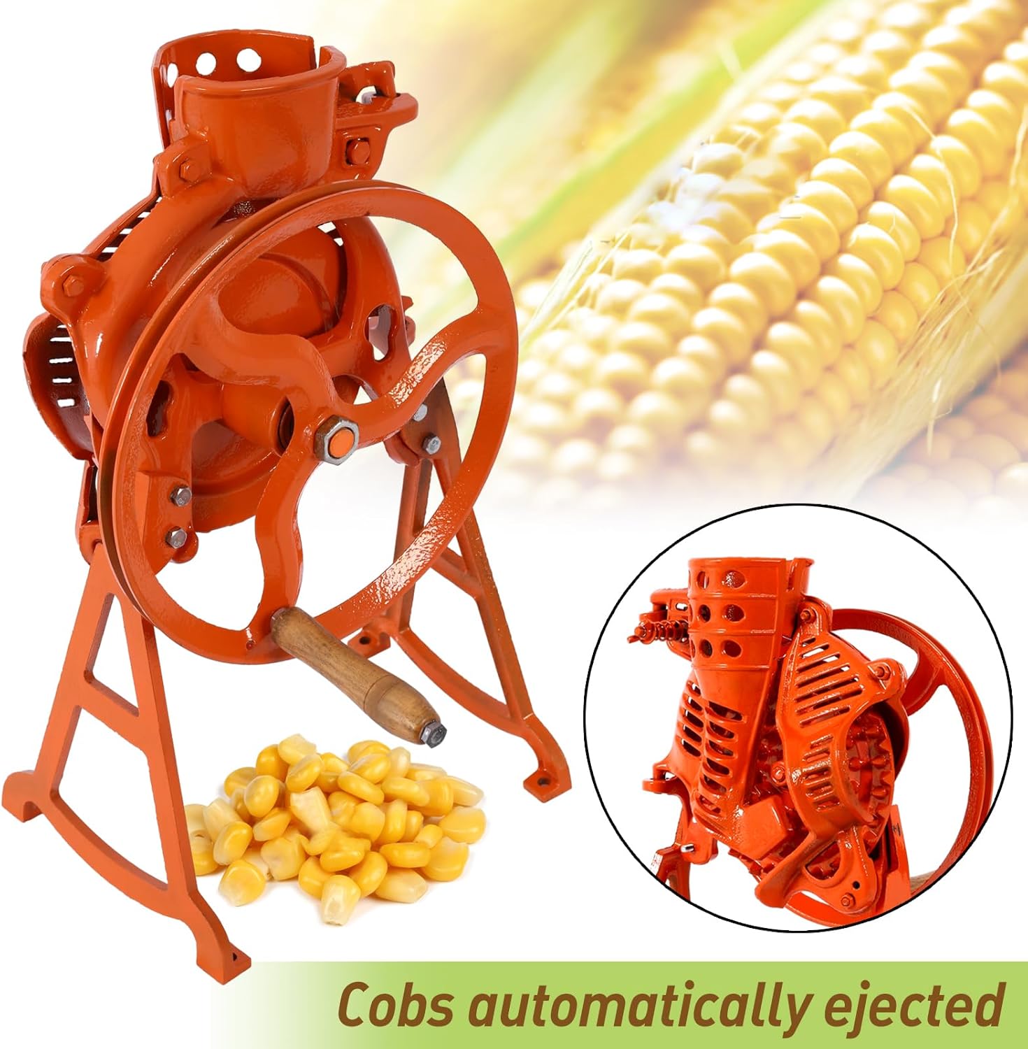 Manual Hand Corn Sheller Heavy - Cast Iron Corn avis et prix