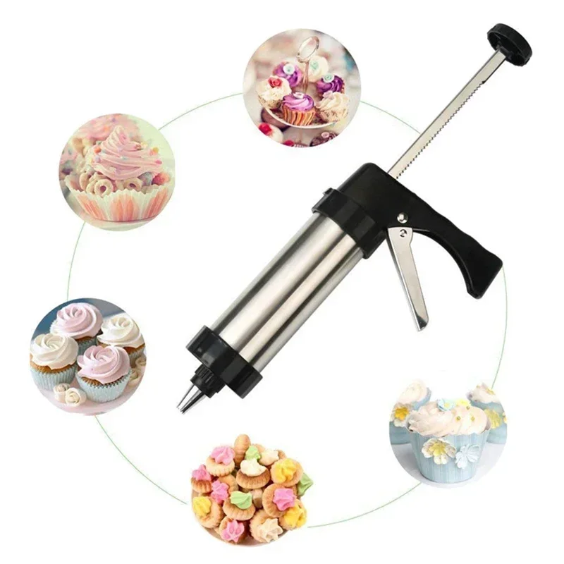 Cookie Press Gun Kit Stainless - Churros Maker Gun avis et prix
