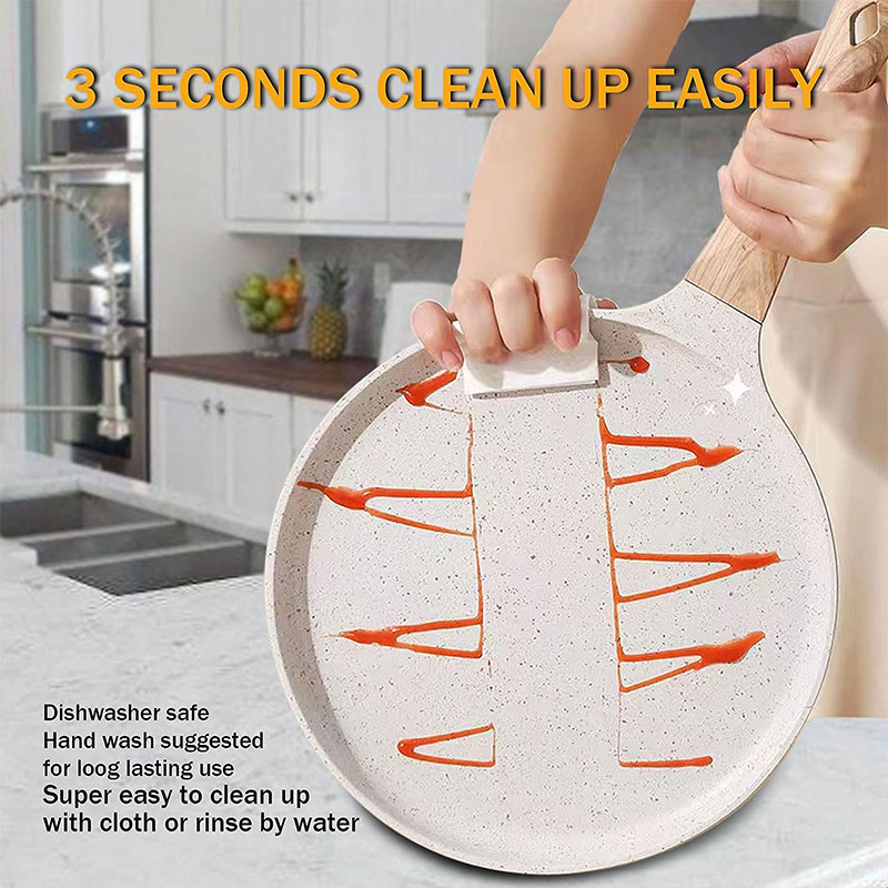 20/24/28cm Nonstick Crepe Egg  - Danish Pancake Pan avis et prix