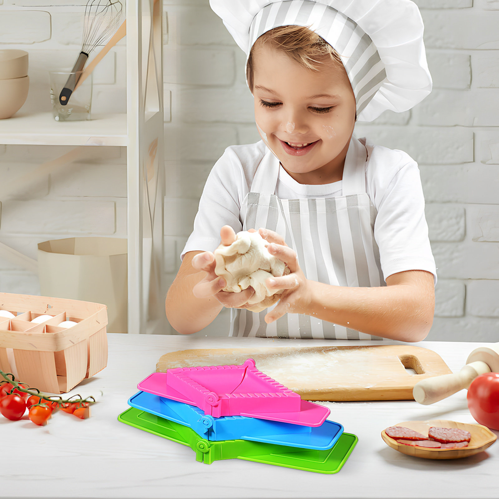 3Pcs Dumpling Mold Plastic Set - Dumpling Press Set avis et prix