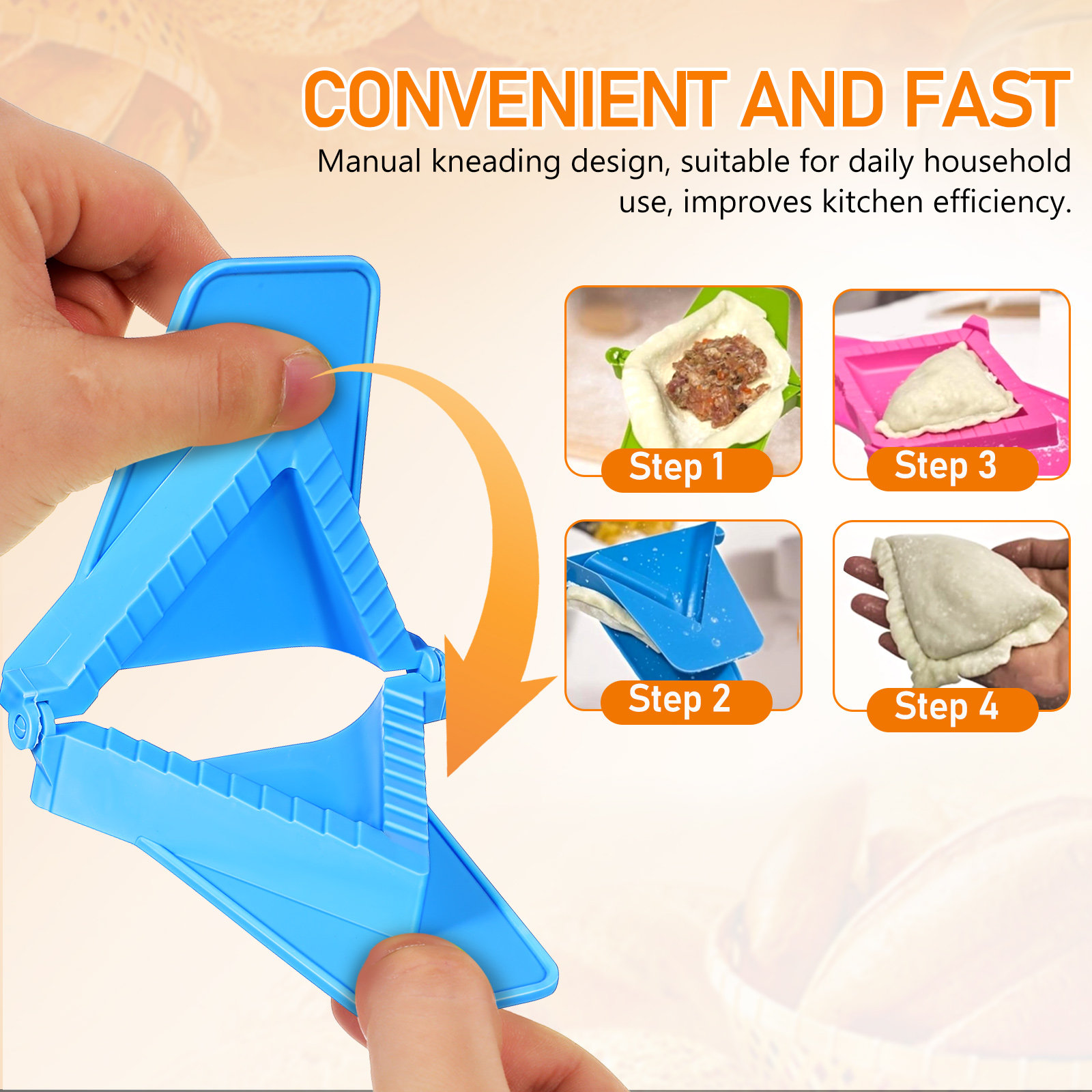 3Pcs Dumpling Mold Plastic Set - Dumpling Press Set avis et prix
