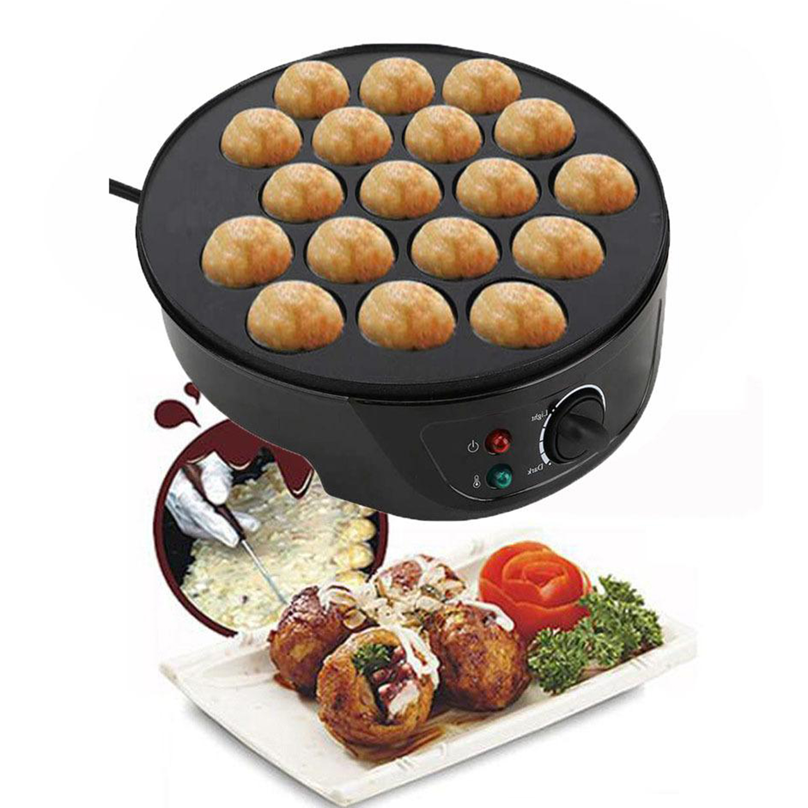 220V Baking Machine Household  - Takoyaki Grill Plate avis et prix