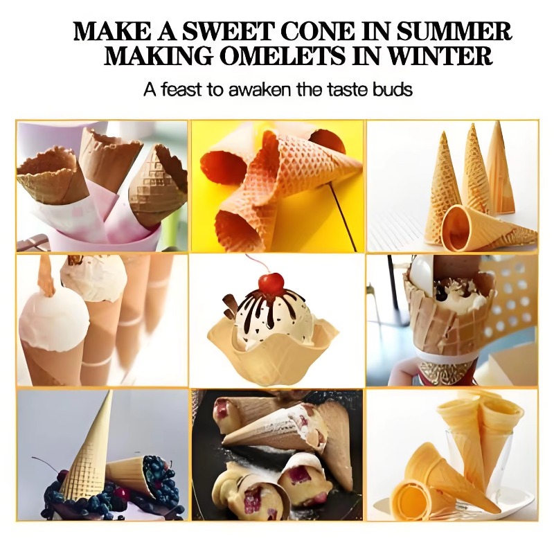 Wholesale Electric Crispy Cone - Waffle Cone Maker avis et prix