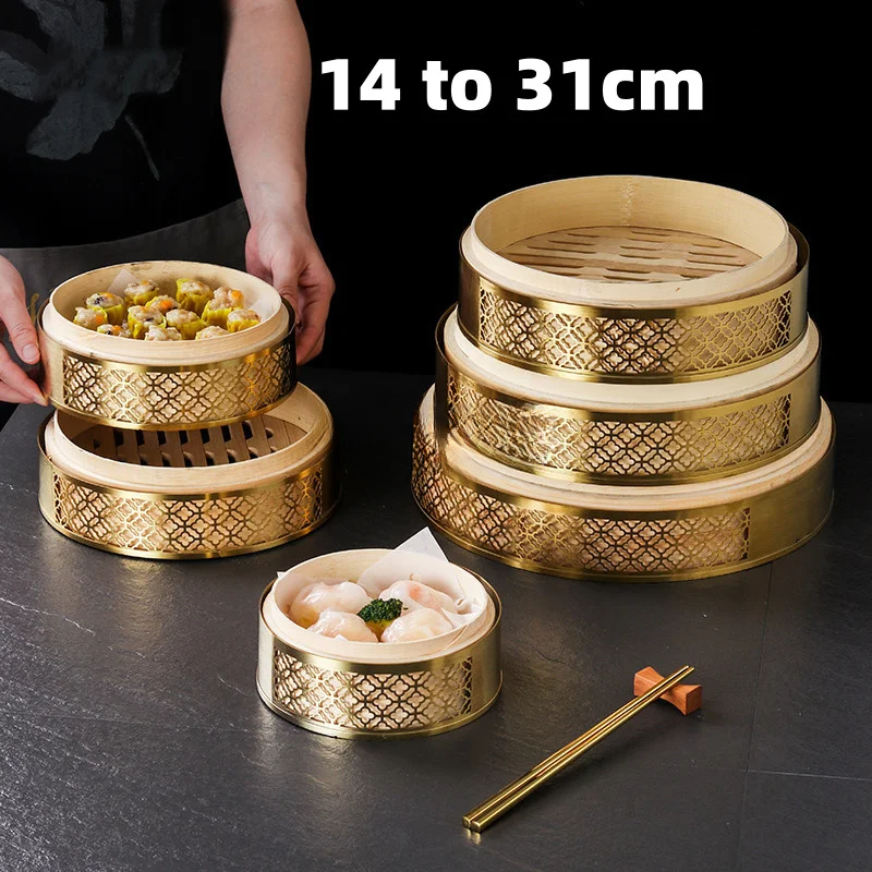 Chinese Bamboo Dimsum Lid Dump - Bao Steamer Bamboo avis et prix