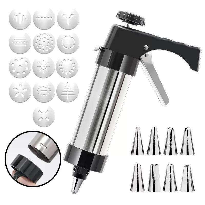 Multipurpose Aluminum Cookie M - Churros Maker Gun avis et prix