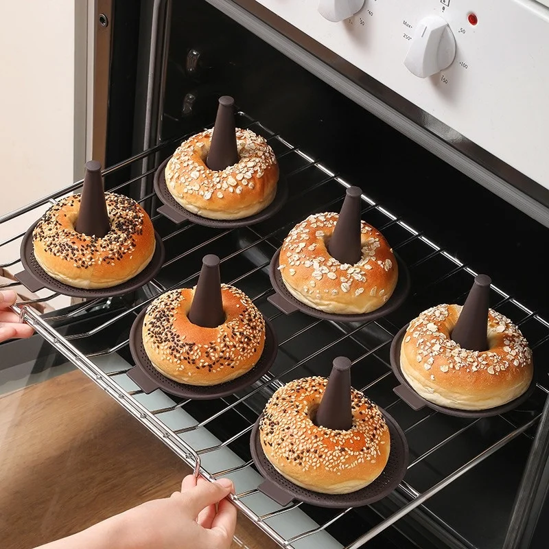 6Pcs Baking Mold Bread Donut P - Donut Mold Silicone avis et prix